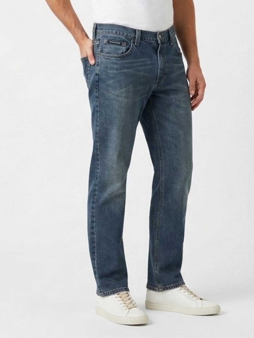 DKNY Jeans Men's City Performance Denim Straight Leg Jeans 33x34